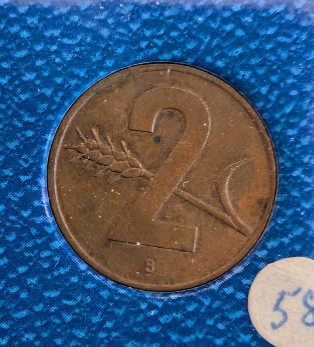 Tutti le monete: 2 Rappen 1958 – Usato da Arch venduto da coinsandmore 1