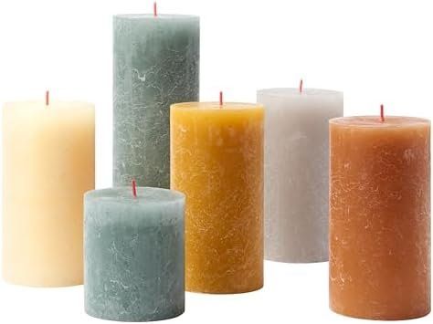 Bougies: Bolsius Rustik Stumpenkerzen Geschenk Set 6 Stück – Neuf avec emballage d'origine à Hundwil par pak_b5sl 1