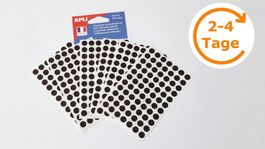 Markierungspunkte, schwarz, 8mm, 462 St.