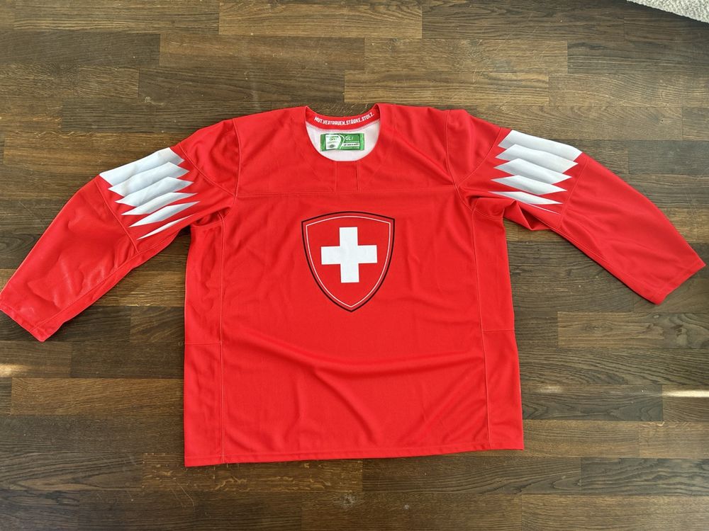 Schweizer Nati Eishockey Trikot mit Unterschrift | Kaufen auf Ricardo