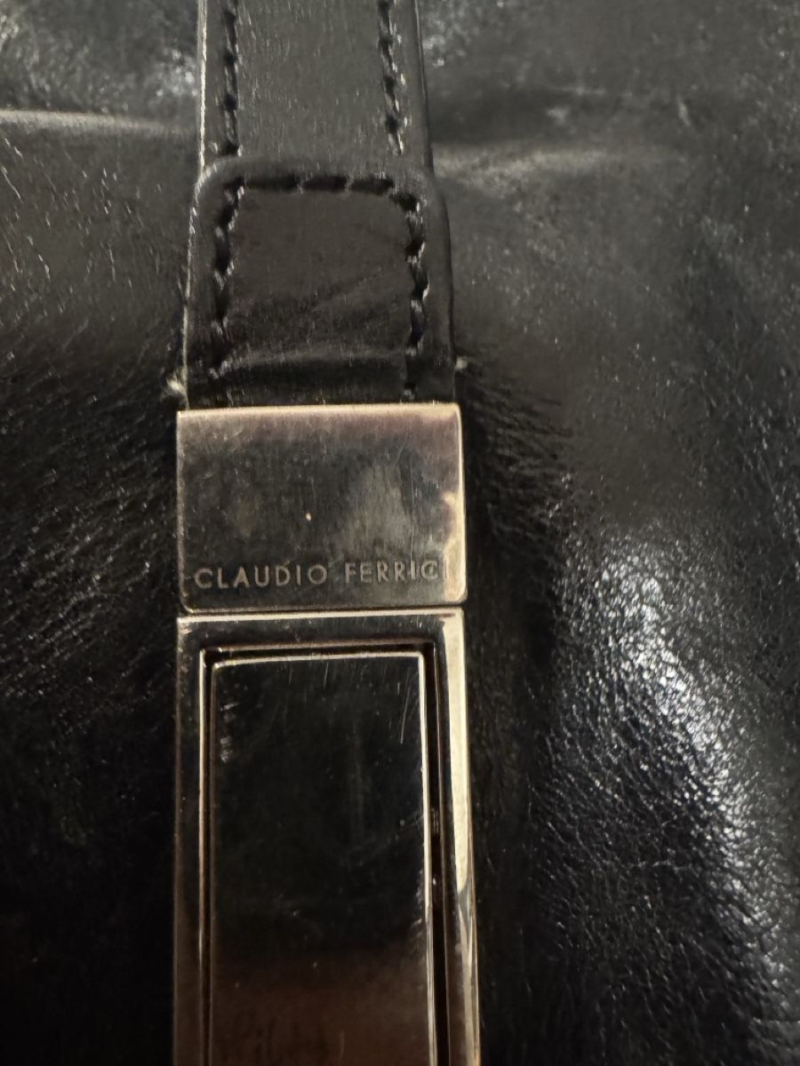 Claudio Ferrici Borse da donna: Claudio Ferrici Handtasche schwarz – Usato da Reiden venduto da ram_w7hf 5