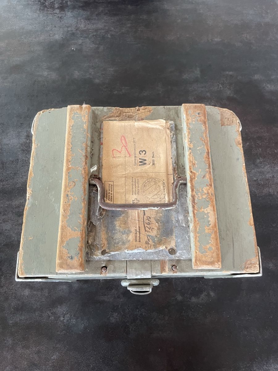Casse di trasporto: Ancienne Caisse de Transport PTT Bern  – Usato da Vallamand venduto da Bricbracbroc82 4
