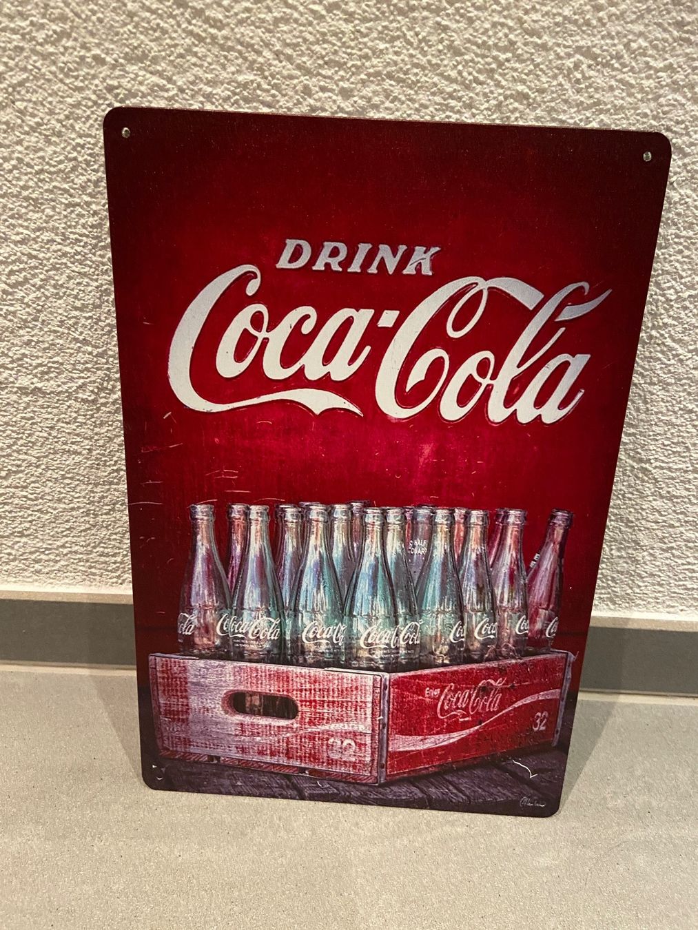 Coca-Cola Schilder: Coca Cola Schild NEU ! Top Angebot NEU – Neu und originalverpackt aus Seon von Aaargauer01 1