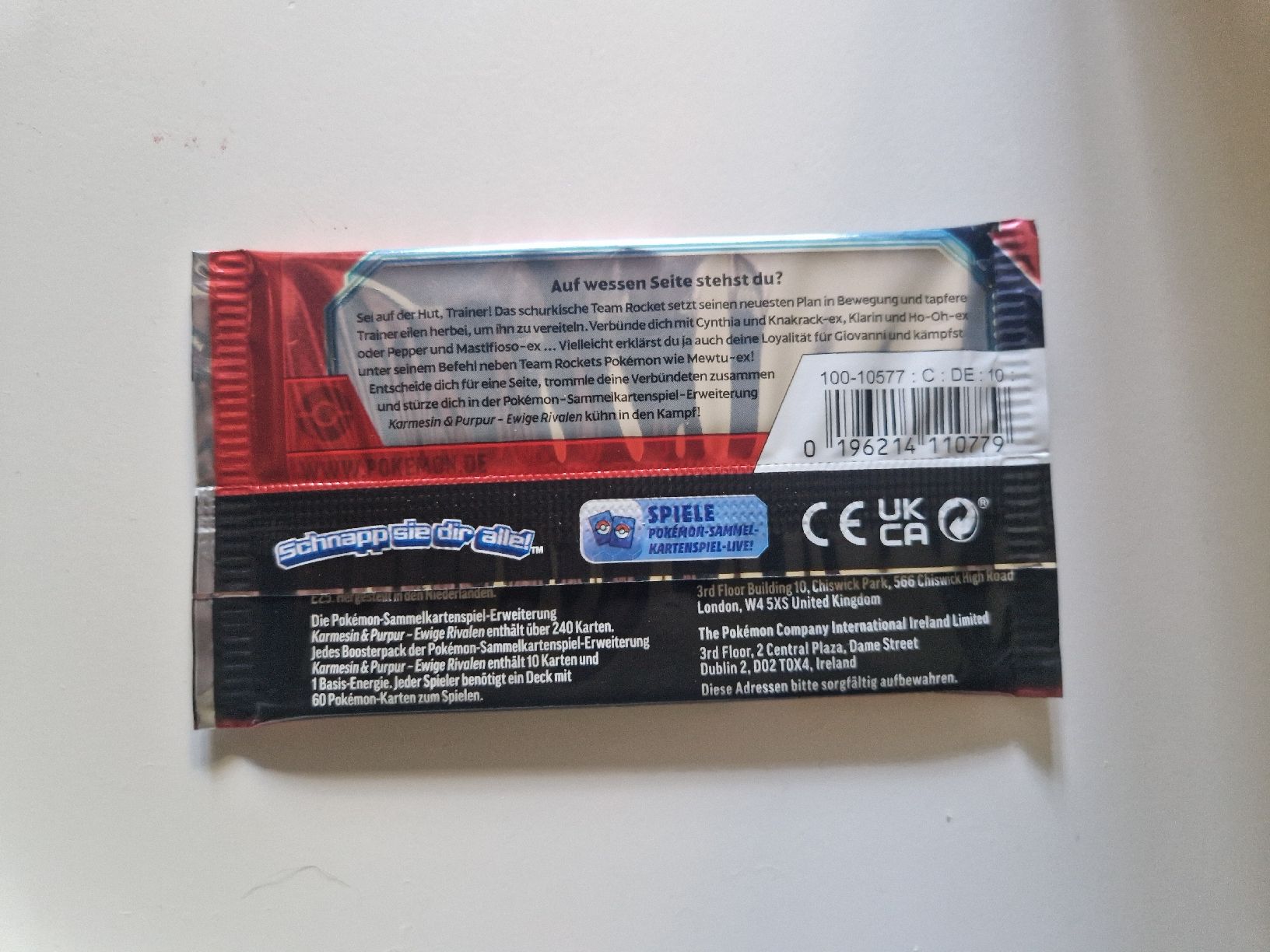 Pokémon Carte collezionabili: booster pokémon Ewige Rivalen – Nuovo (secondo la descrizione) da Les Acacias venduto da S.Vieira 1