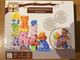 Puzzle en bois "L'Atelier du Bois" - Comme neuf! Super