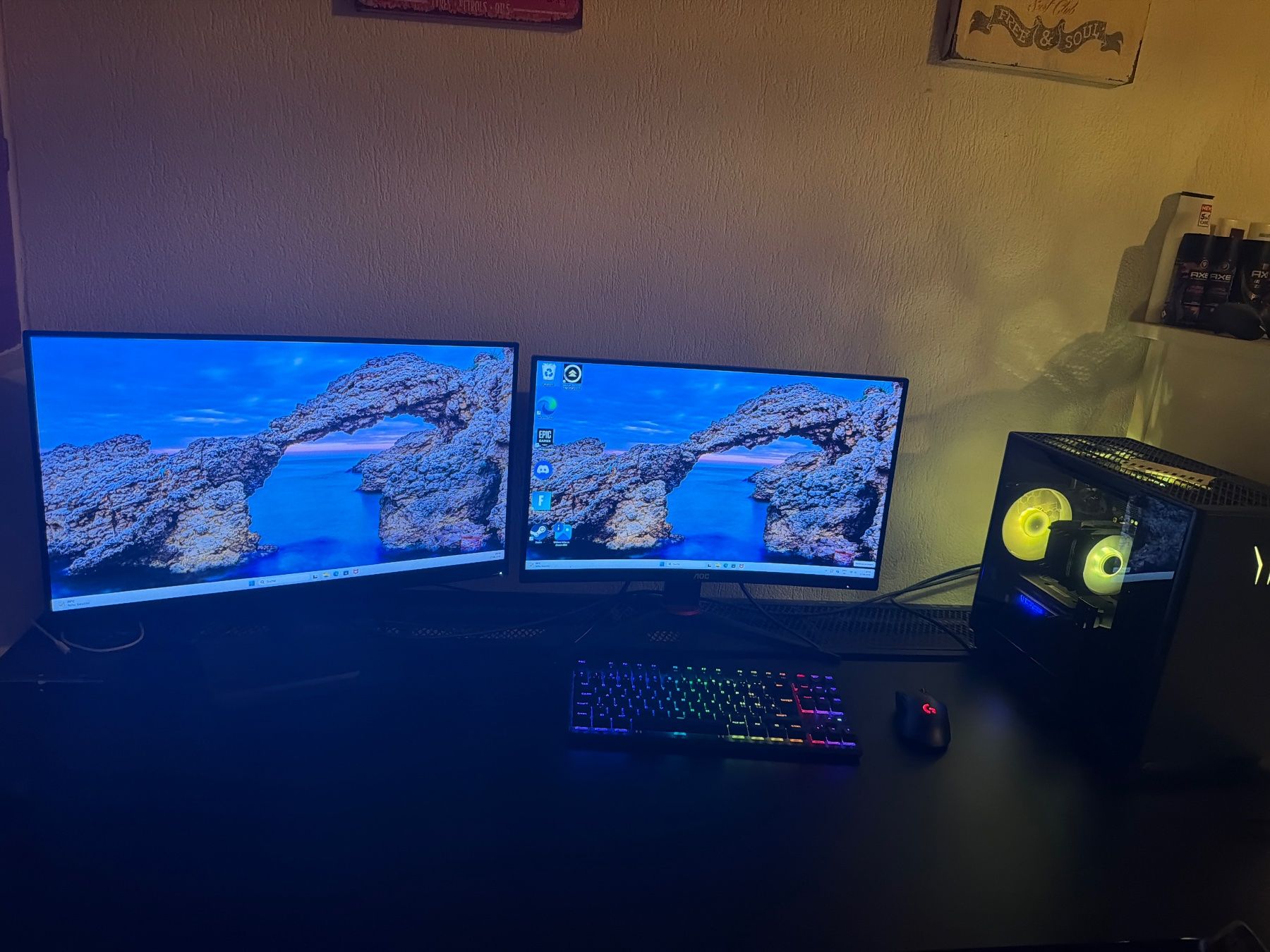 PC: Gaming PC razor 40/60 Grafikkarte – Usato da Münchenwiler venduto da ten_9rjz 2