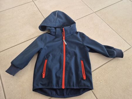 H&M Softshelljacke dunkelblau Grösse 98 