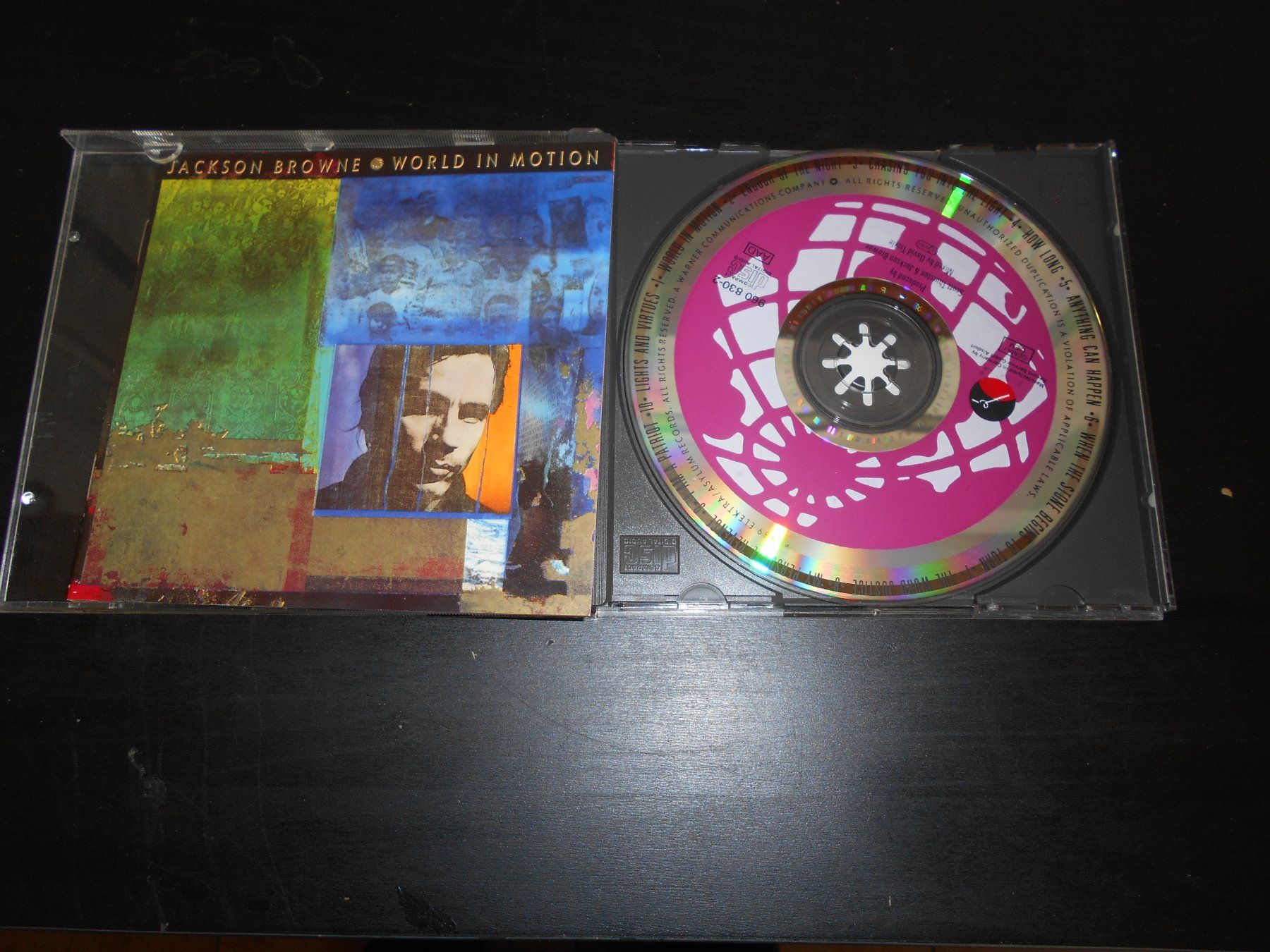 CD: Jackson Browne – World In Motion / 1989 – Usato da Aarberg venduto da witchhunter01