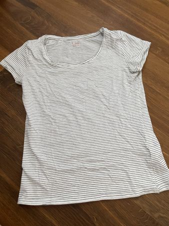 Gestreiftes T-Shirt, xs 164/176