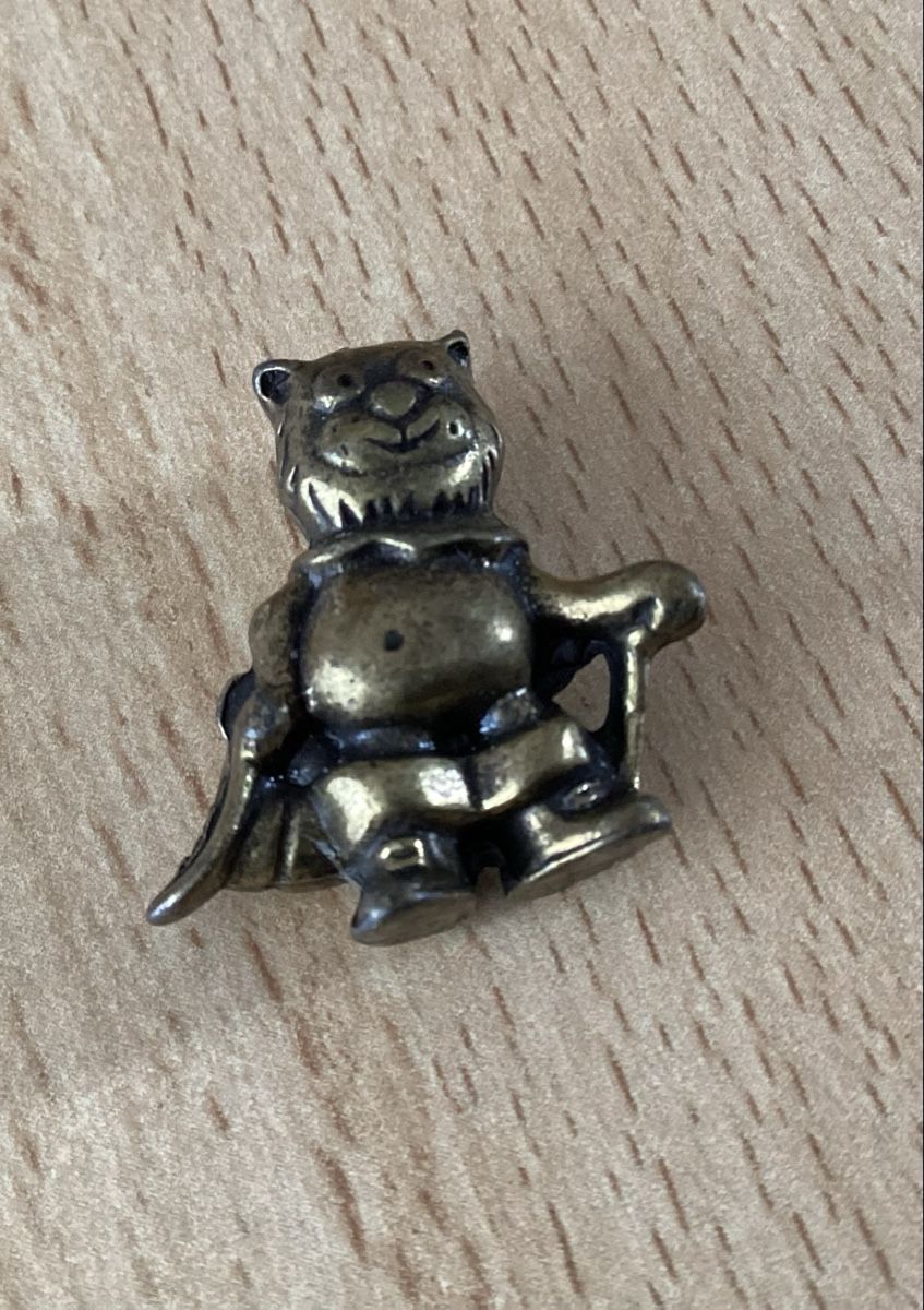 Statuette: kleine Messing Figur, der Gestiefelte Kater ! – Usato da Schöfflisdorf venduto da seahorse61 1