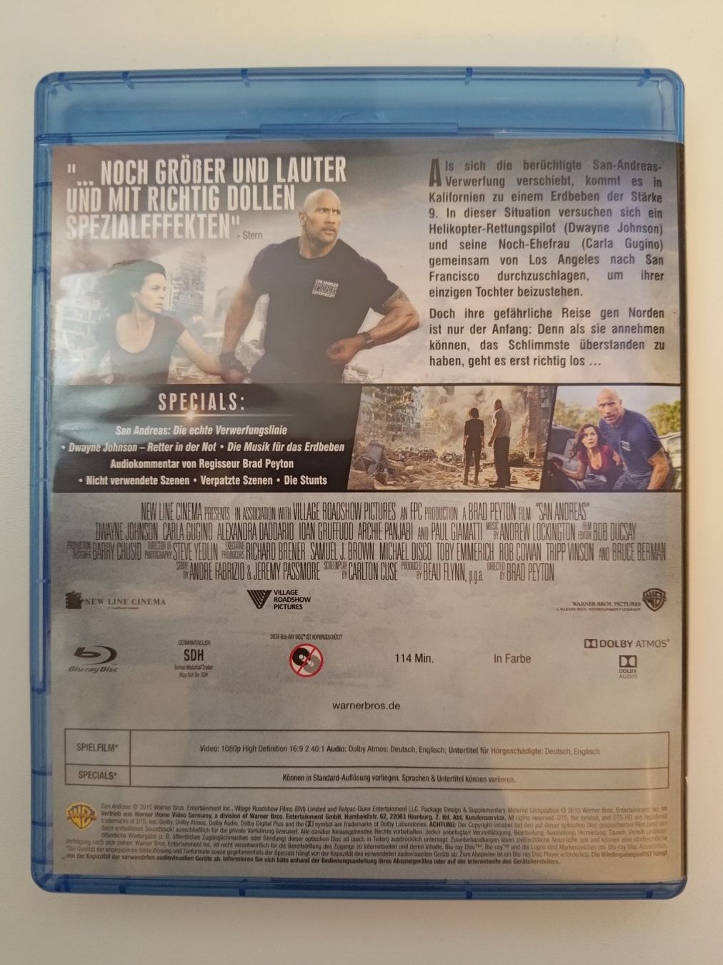 Tous les DVDs: San Andreas – D'occasion à Liestal par Kratzilla 2
