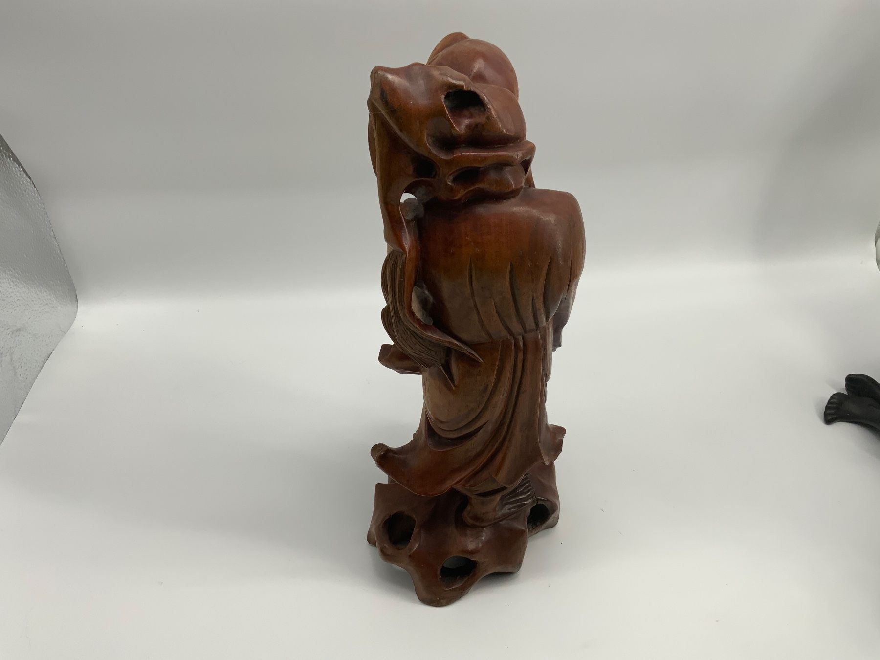 Statuette: Chinesische Holzfigur – Usato da Erlach venduto da silvia3235 8