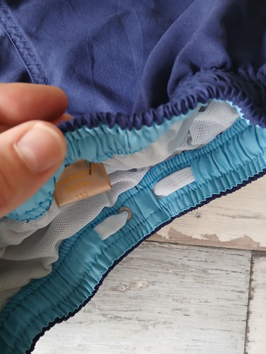 Costumi da bagno: 152 Badeshorts blau Manor – Usato da Sevelen venduto da boutiquenounou 2