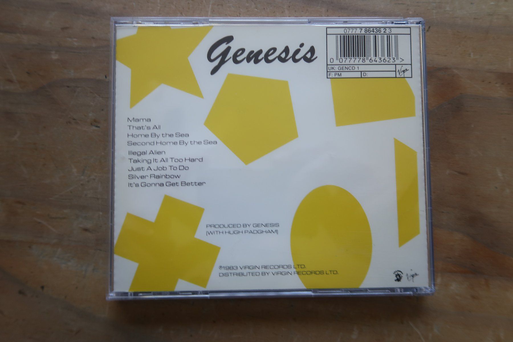 CD: GENESIS - ST - mit MAMA - CD – Usato da Basel venduto da Patiscat 1