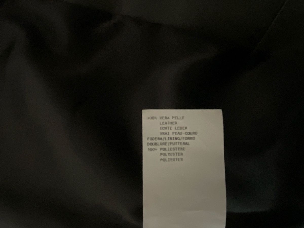 Armani Giacche: Armani Lederjacke grau in Grösse 40 – Usato da Mariastein venduto da u_n_6s5w 5