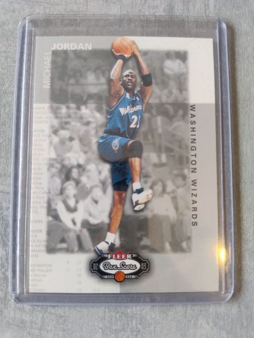 Nba Sammelbilder & Trading cards: NBA 2002 FLEER BOX SCORE #23 MICHAEL JORDAN – Neu (gemäss Beschreibung) aus Martigny von jul_7s5x