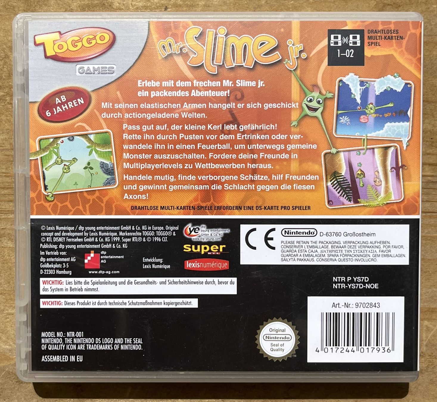 Giochi: Mr. Slime Jr. Nintendo DS Deutsch – Usato da Dornach venduto da Deco89 1
