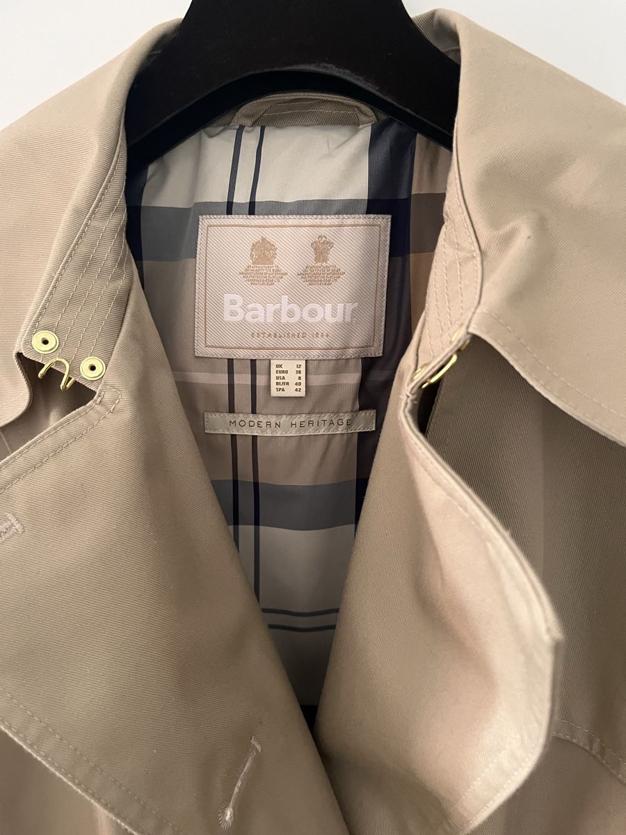 Barbour Cappotti: Trench-coat BARBOUR - taille 40 - neuf  – Nuovo (secondo la descrizione) da Lausanne venduto da Cupcake.vanille 3