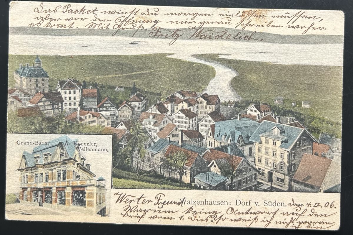 Cartoline postali: Walzenhausen 2-Bildrig  – Usato da Horw venduto da Tellbub