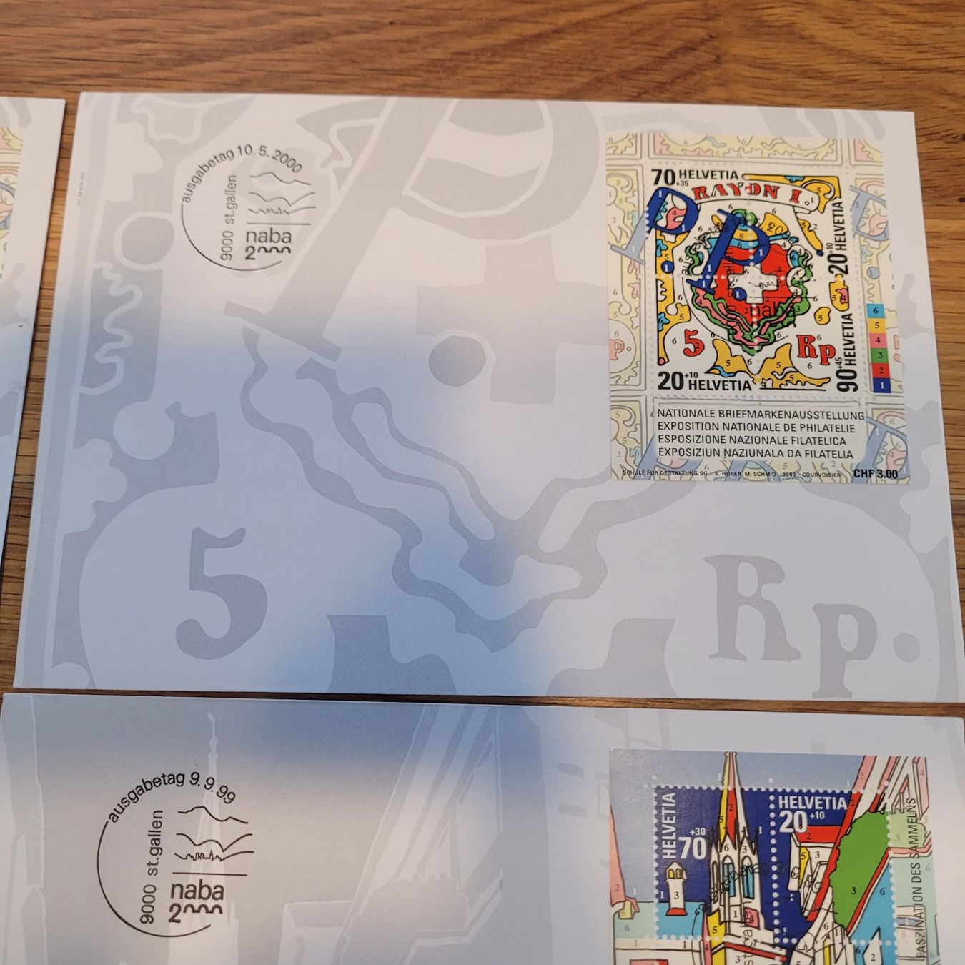 Alle Briefmarken: Los Mit FDC MIT Kleinbogen – Gebraucht aus Biel/Bienne von Destockweb 6