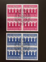 CH1984 - Zu 708-709 - bloc de 4 - obli Berne 1.j  2.05.1984