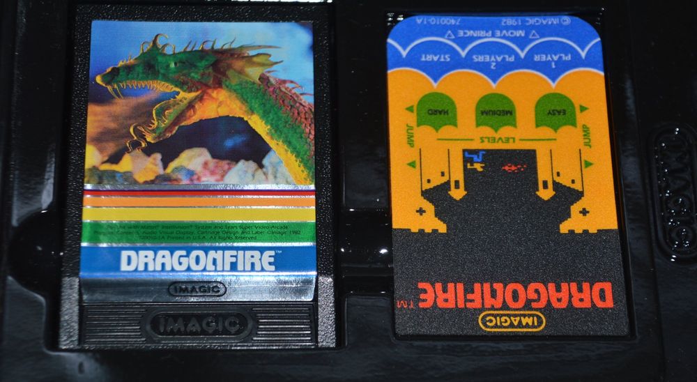 Jeu Mattel Intellivision Dragonfire - Occasion Testé (PEGI 3)