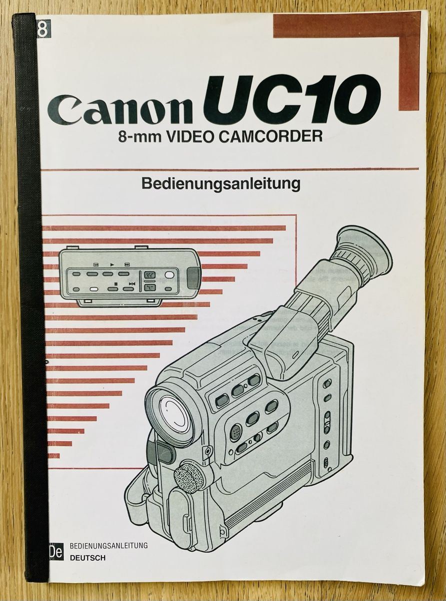 Canon Videocamere: Canon 8 mm VIDEO CAMCORDER UC10 – Usato da Bern venduto da Birdsville 5