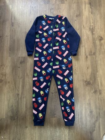 Pyjama une pièce Marvel Comics – Taille 134/140 – Polaire 