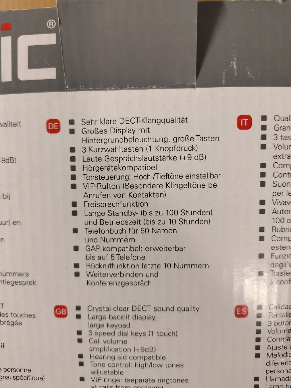 Téléphones: Fysic FX-6000 Senioren DECT Telefon neu – D'occasion à Schaffhausen par chr_2rw5 3