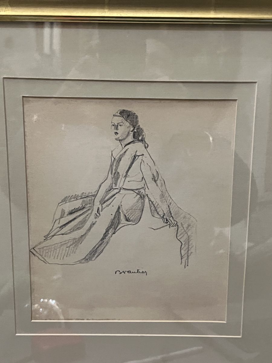Dipinti: BENJAMIN VAUTIER(1895-1974)Dessin signé – Usato da Genève venduto da Qanil77 1