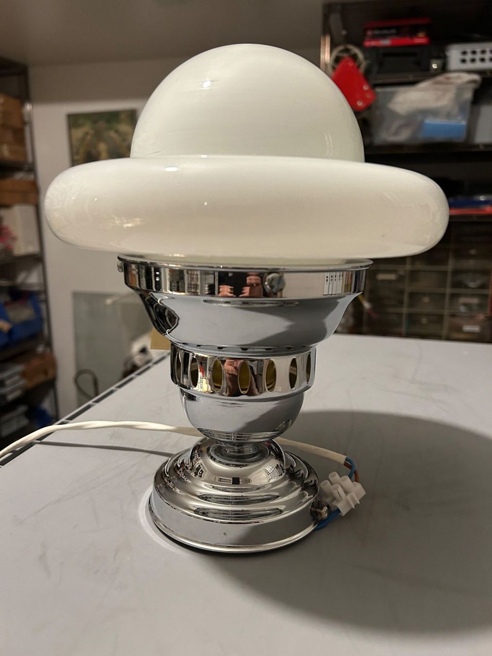 Lampadari & plafoniere: Art-Deco Deckenlampe / Glas original / Halter Replika – Nuovo (secondo la descrizione) da St. Gallen venduto da matasurf 4