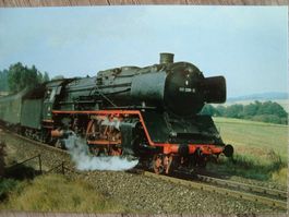 DB, Schnellzug-Dampflok 001 008-2 im Jahre 1970
