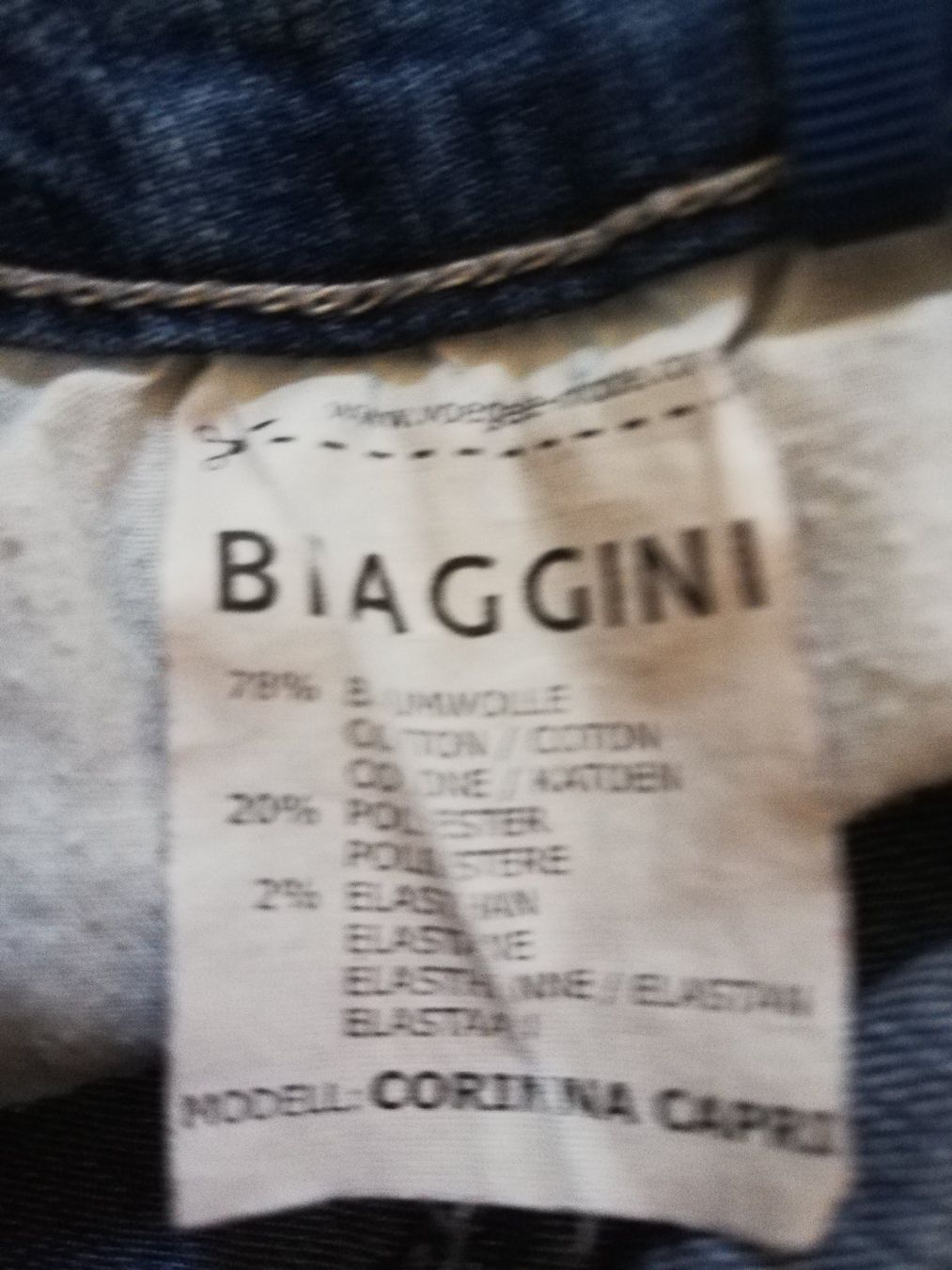 Jeans: Damen Capri Jeans Gr. 38 – Usato da Starrkirch-Wil venduto da LucyDog 4