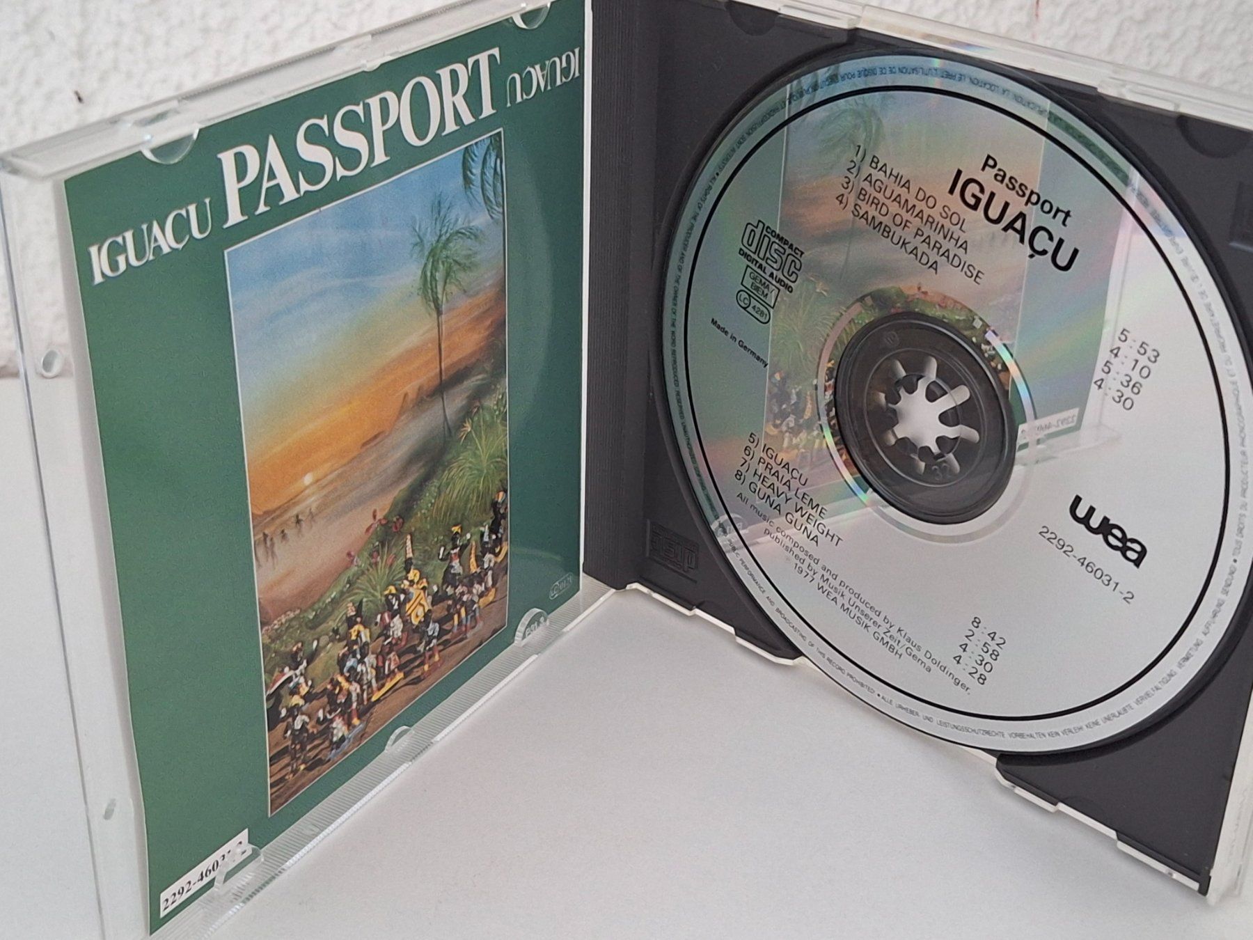 CD: CD Passport -  Iguacu – Usato da Aarberg venduto da Jackup1 2