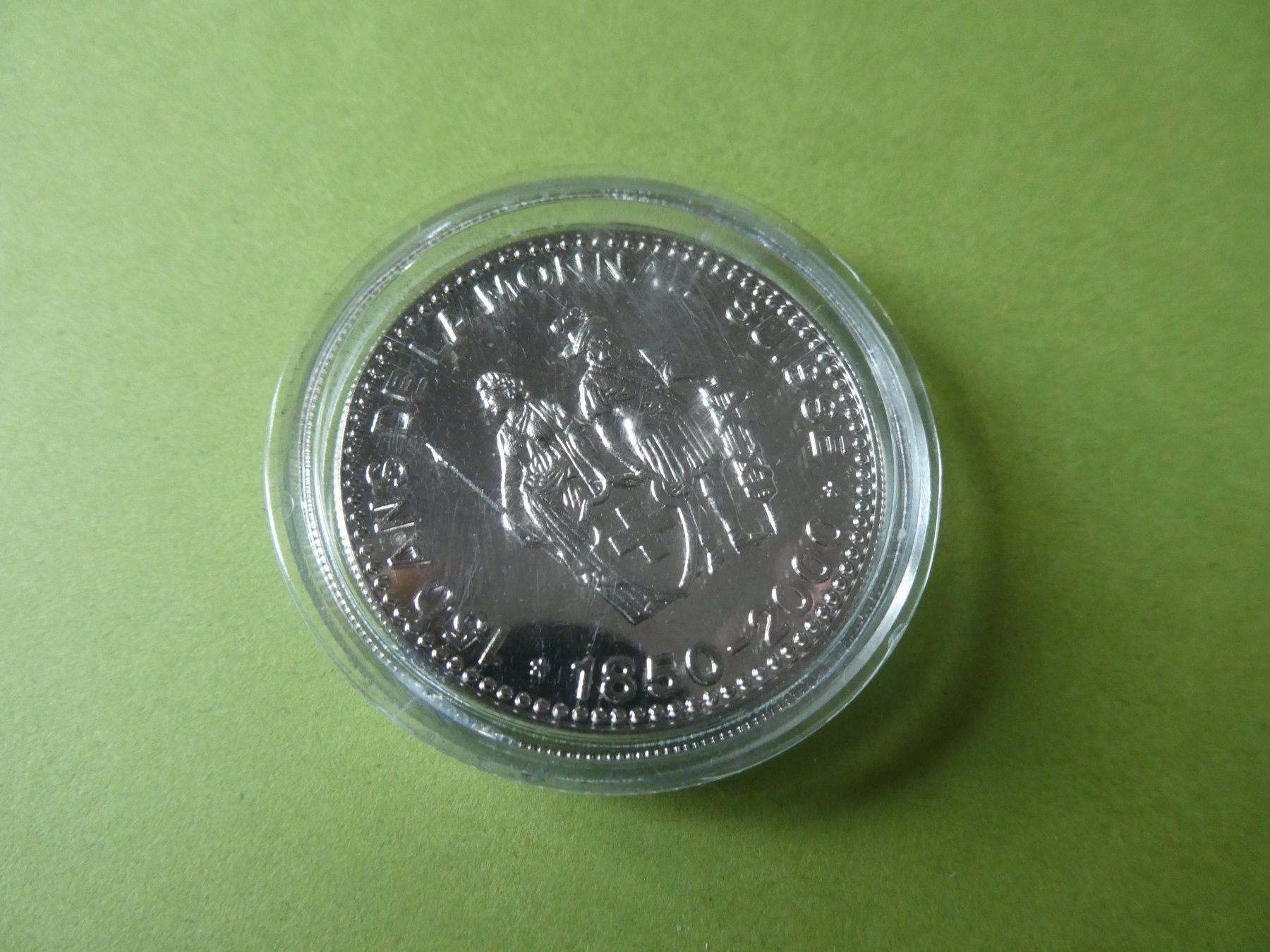 Médailles: Medaille 35 mm stgl. - 100 Frankennote – Neuf (Voir description) à Hinterforst par Rohusri 1