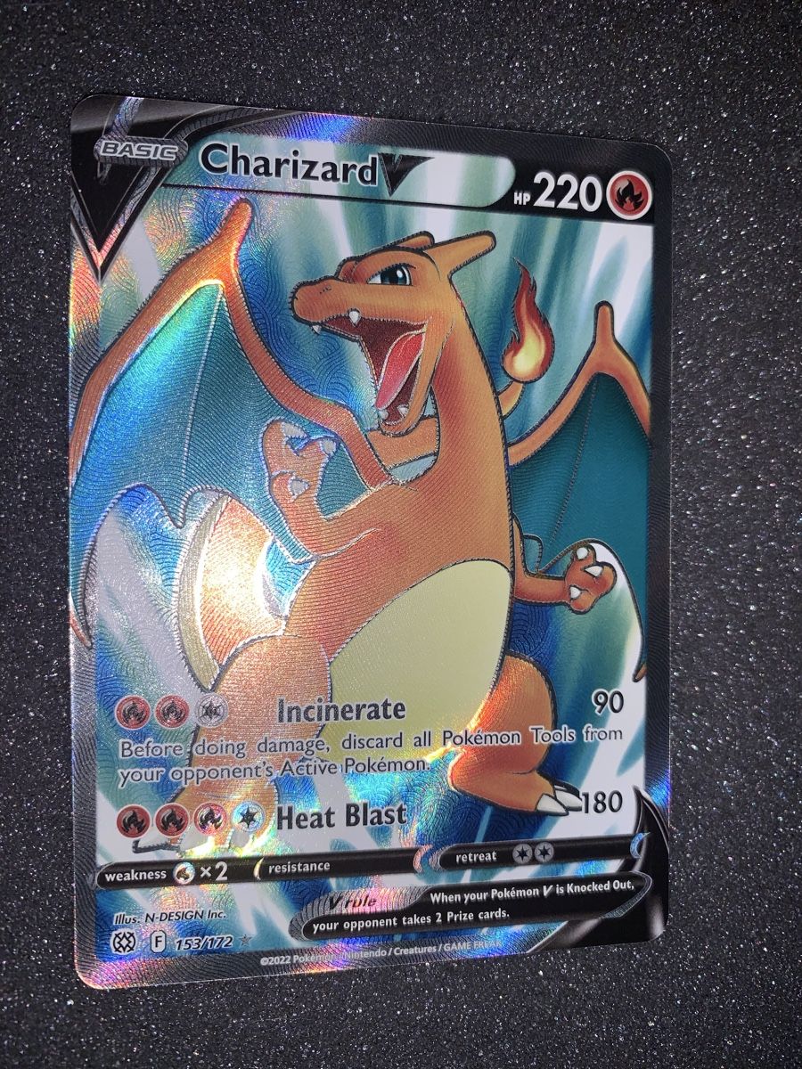 Pokémon Sammelbilder & Trading cards: Ab 1.- Charizard V 153/172 2022 – Gebraucht aus Bironico von ars_z6lb 4