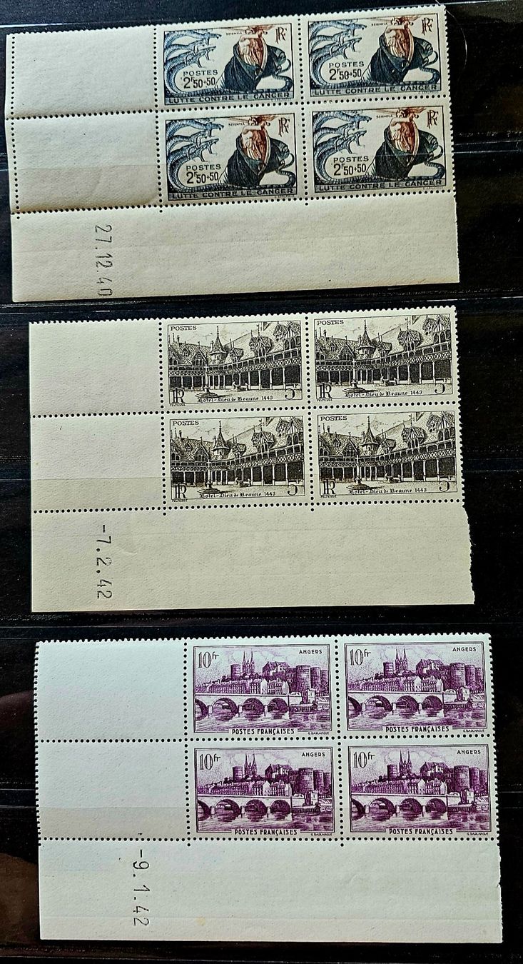Alle Briefmarken: FRANCE coins datés ** – Neu (gemäss Beschreibung) aus Les Valettes von Nuba1