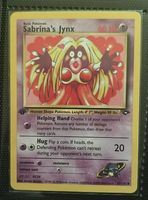 Pokémon Gym Challenge Sabrina's Jynx First Edition Near Mint