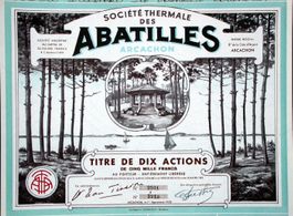 Société Thermale des Abatilles Arcachon SA - 1953