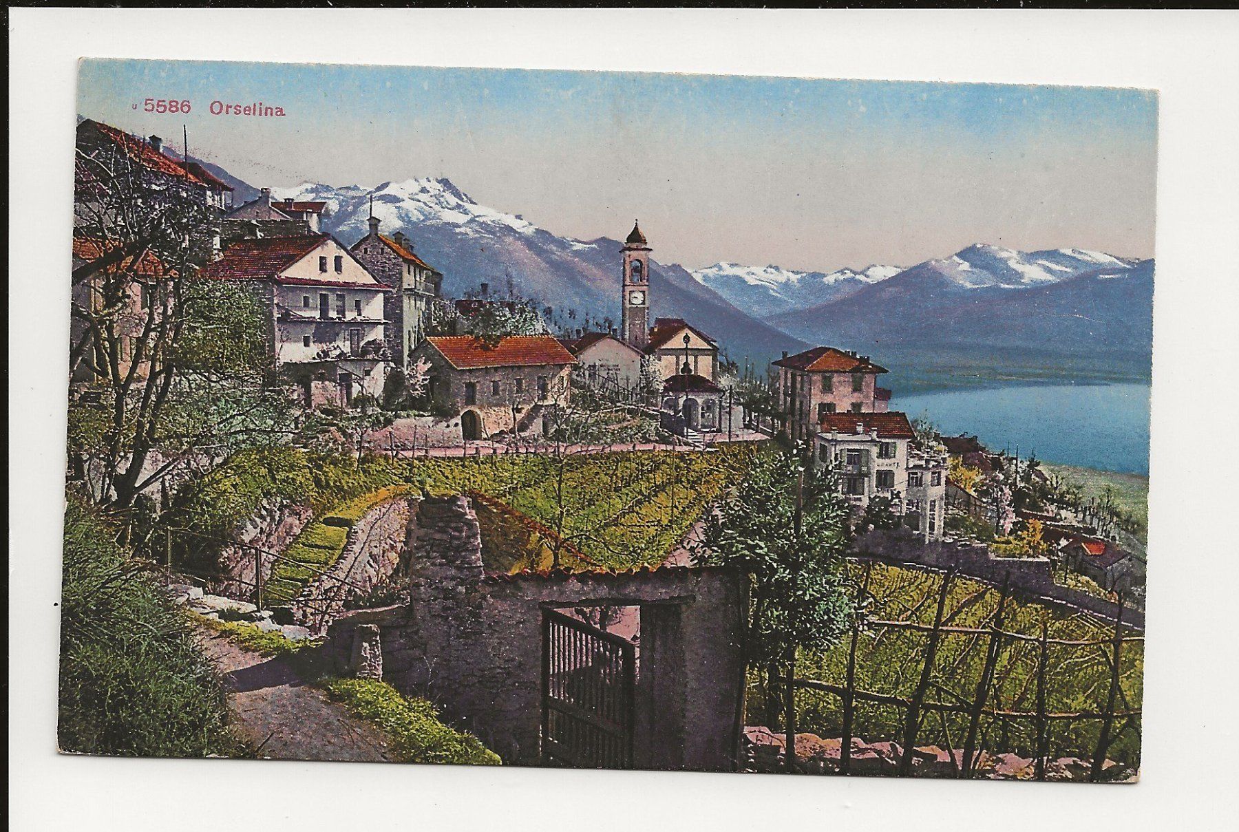 Ansichtskarten: AK  1929 Orselina 😍 – Gebraucht aus Greifensee von 315WDO