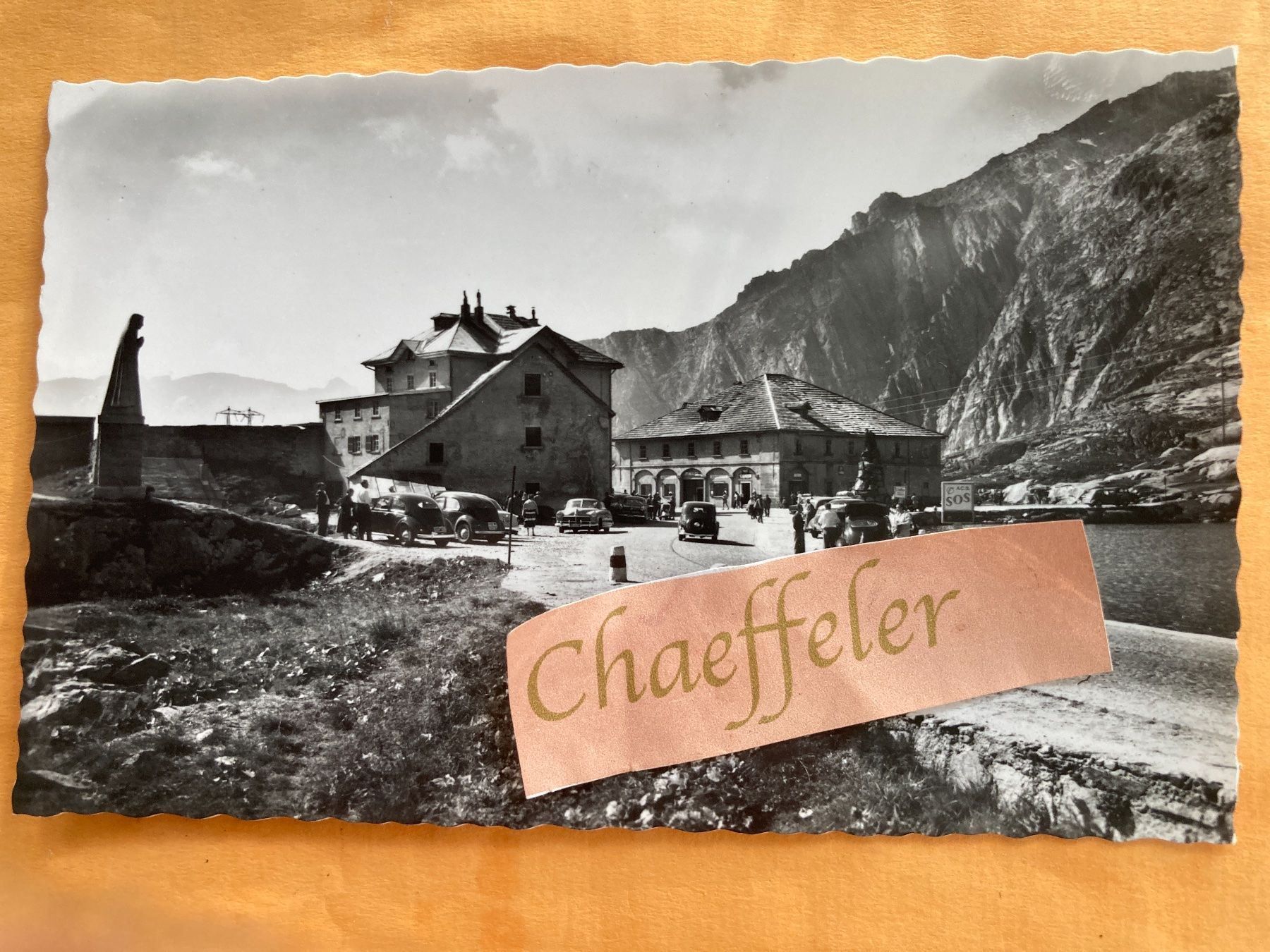 Cartoline postali: Passo S. Gottardo Hôtel Monte Prosa – Usato da Zürich venduto da Chaeffeler