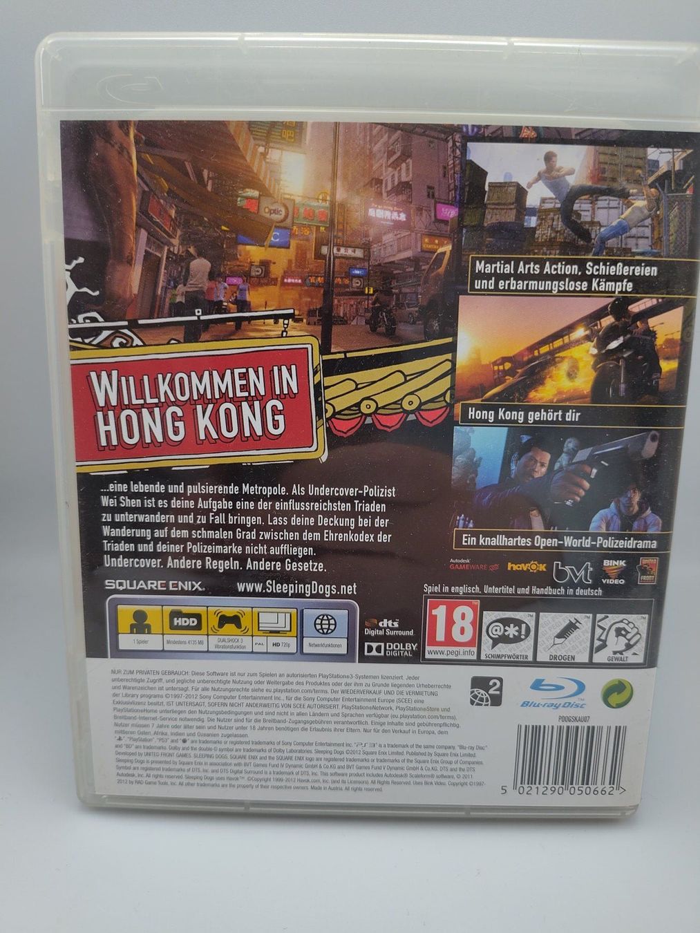 Sony Giochi: Sleeping Dogs (Playstation 3) – Usato da Kloten venduto da SuperRetroPixels 3