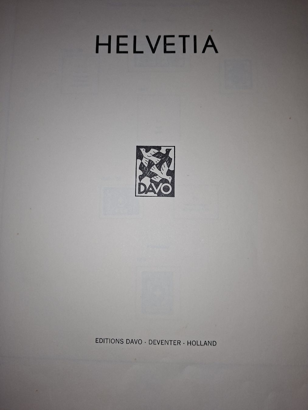 Alle Briefmarken: Davo Album - 1967 / PJ / FP  – Gebraucht aus Balgach von SIMEON27 6