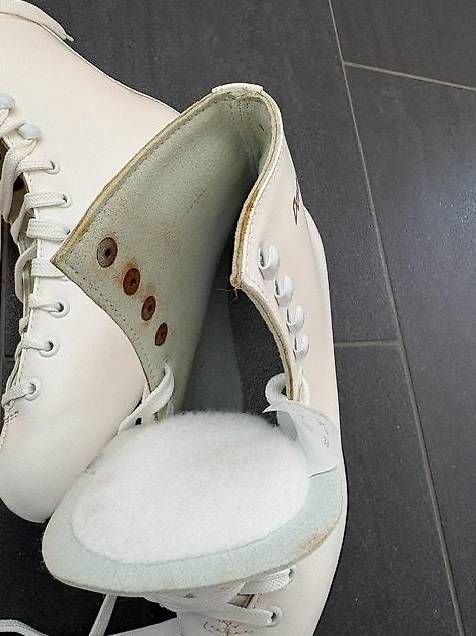 Pattini da ghiaccio: Schlittschuhe Davos Damen Gr. 39  – Nuovo e nell'imballaggio originale da Zürich venduto da Sonnenblume_65 4