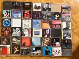 41 Cd en lot : metal, rock, pop, français