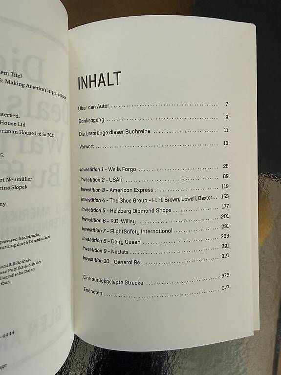 Libri: Die Deals von Warren Buffett  Vol. 3 – Usato da Zürich venduto da Leah_Mastro 3