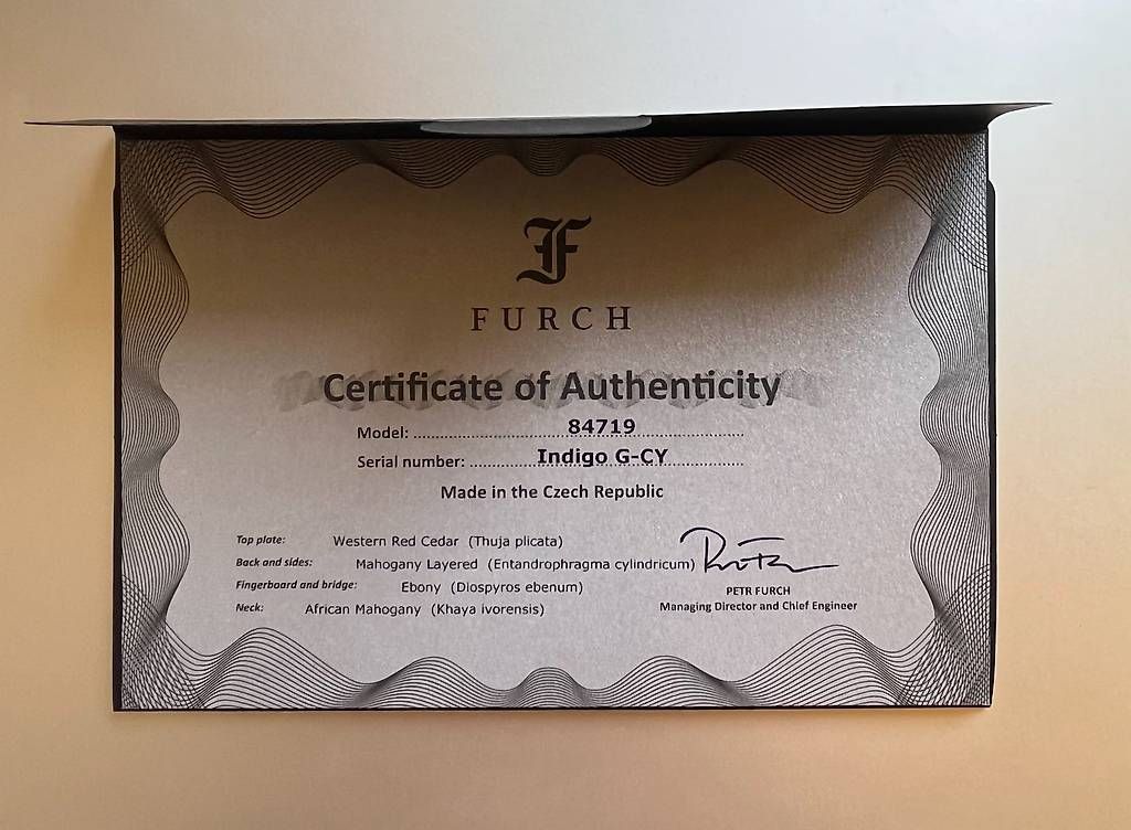 Furch Musikinstrumente: Gitarre Furch Indigo G-CY – Neu (gemäss Beschreibung) aus Zürich von die_hm7l 5