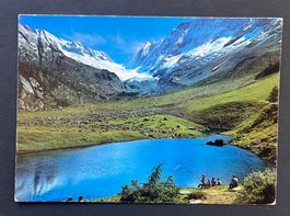 Grundsee Lötschental/ Langgletscher und Lötschenlücke