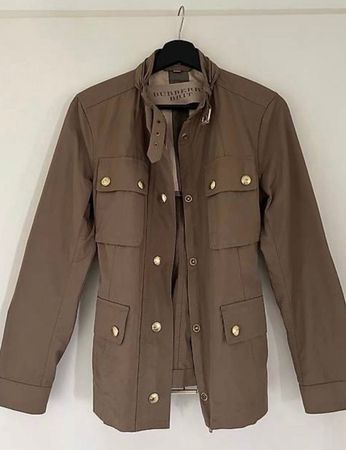 Veste kaki légère pour le printemps, taille S, Burberry