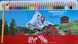 40 AQUARELL-STIFTE CARAN D'ACHE PRISMALO